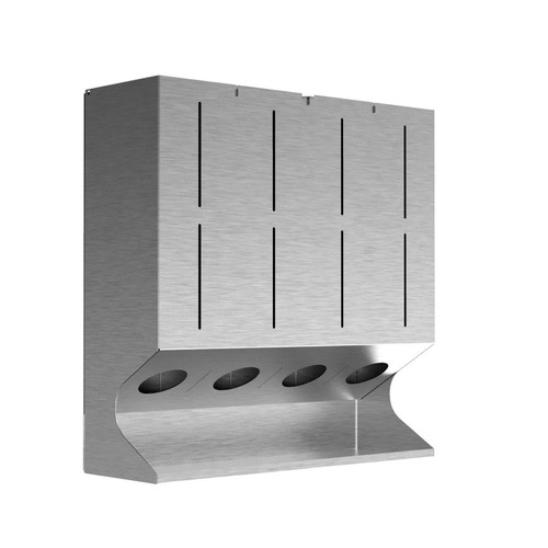 Dispenser guanti acciaio - dispenser,